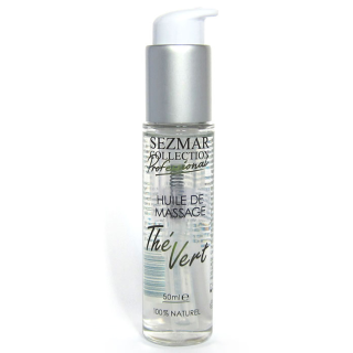 Huile de massage professionnelle Thé Vert 100% naturelle 50 ml - Oralove