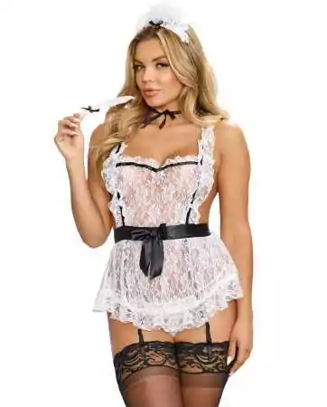 Sexy chambermaid costume with apron - DG9766