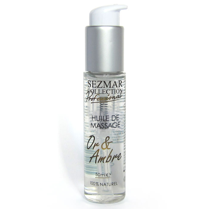 Huile de massage professionnelle Or Ambre 100% naturelle 50 ml - Oralove