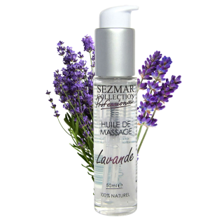 Huile de massage professionnelle Lavande 100% naturelle 50 ml - Oralove
