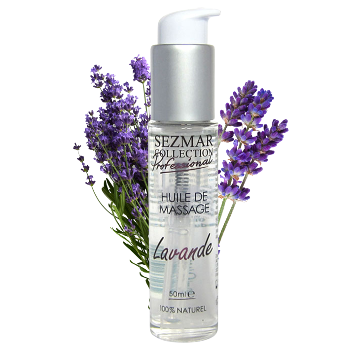 Huile de massage professionnelle Lavande 100% naturelle 50 ml - Oralove