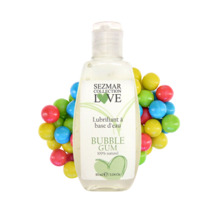 Lubrifiant à base d'eau 100% naturel Bubble Gum 90 ml - Oralove