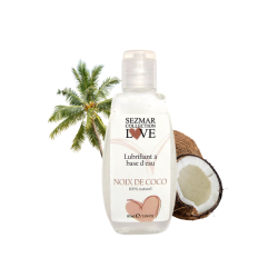Lubrifiant à base d'eau 100% naturel Noix de Coco 90 ml