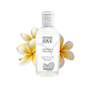 Lubrifiant à base d'eau 100% naturel Monoï 90 ml - Oralove