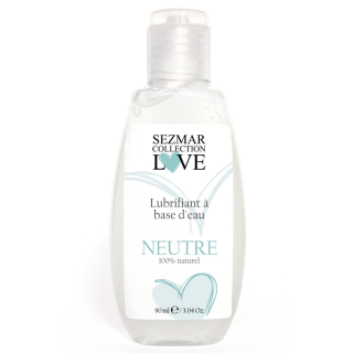 Lubrifiant à base d'eau 100% naturel Neutre 90 ml - Oralove