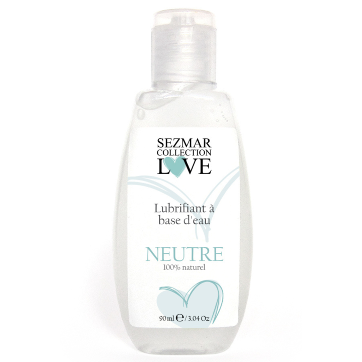 Lubrifiant à base d'eau 100% naturel Neutre 90 ml - Oralove