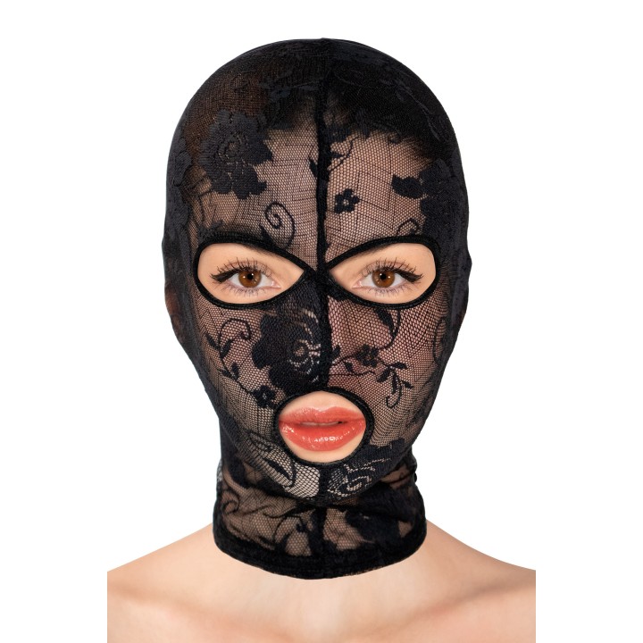 Cagoule fétichiste en dentelle Fetish Tentation - Oralove