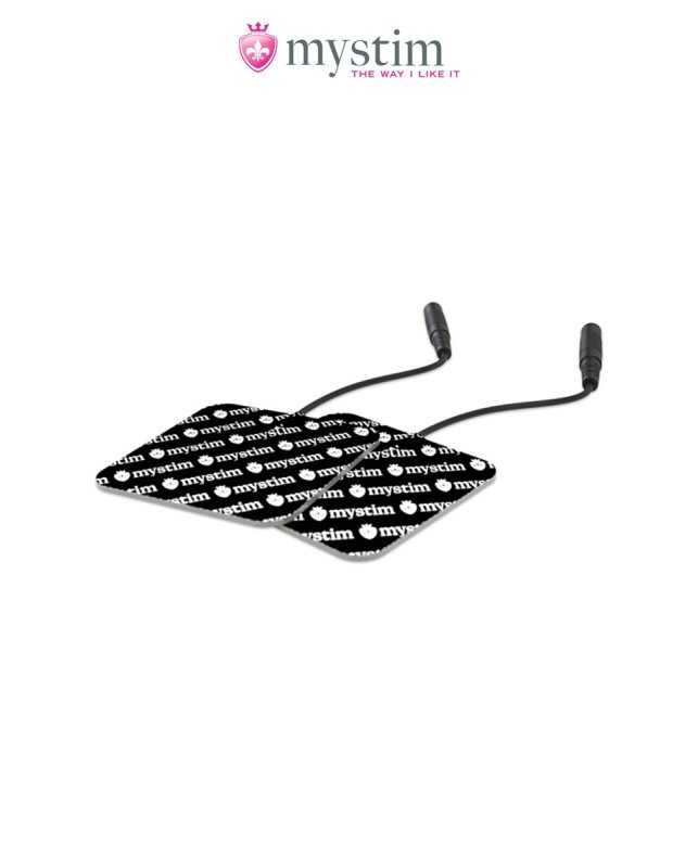 Electrodes carrées auto-adhésives - Mystim