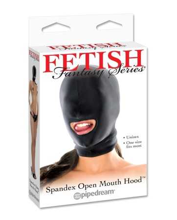 Open-mouth spandex balaclava