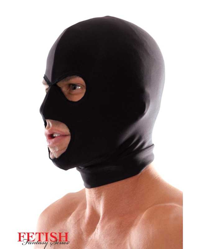 Spandex balaclava with 3 openings