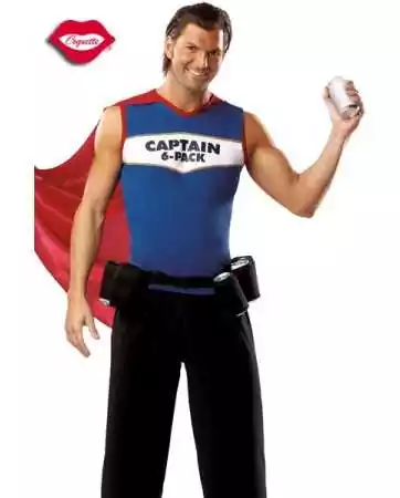 Captain Costume 6-Pack