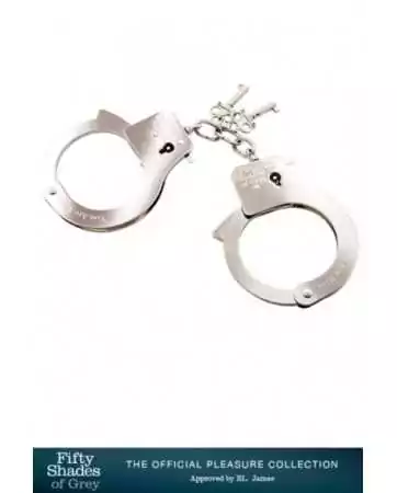Handcuffs in metallo - Cinquanta sfumature di grigio