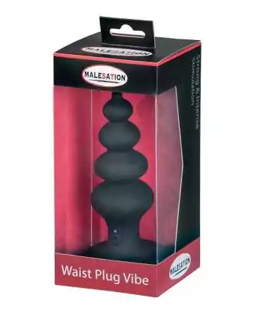 Plug anal vibratório para cintura - Malesation