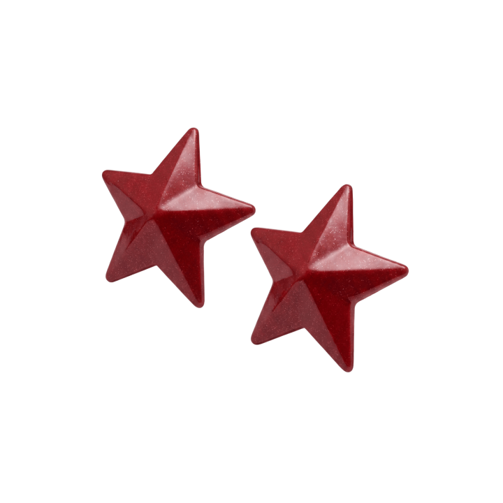 Nipple Métal rouge Cache tétons d'étoile - Oralove