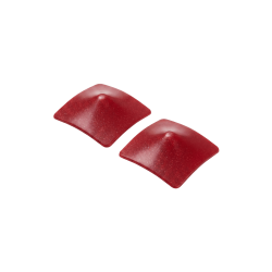 Nipple Métal rouge Cache tétons carré