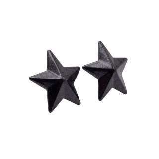 Nipple Métal noir Cache tétons d'étoile - Oralove
