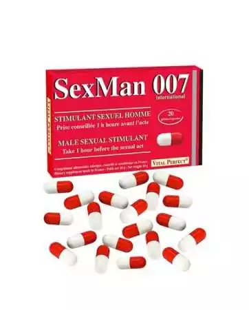 Afrodisíaco SexMan 007 (20 cápsulas)