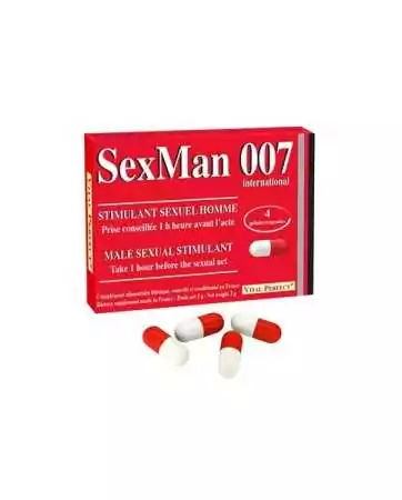 Afrodisíaco SexMan 007 (4 cápsulas)