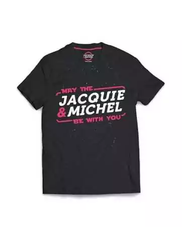 Tee-shirt May The Jacquie & Michel be with you