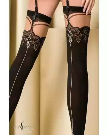 Self-supporting tights ST102 Black