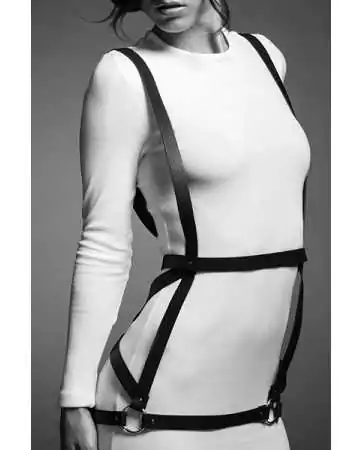 Black harness dress - Maze