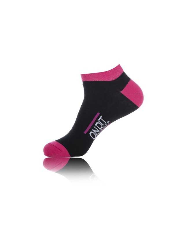 Chaussettes courtes On dit merci qui? - noir