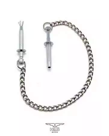 Nipple clamps with chain - Mister B
