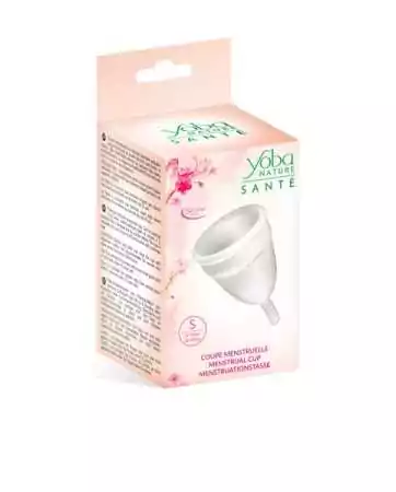 White Menstrual Cup Yoba Nature