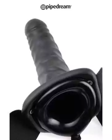 Hollow strap-on dildo 20 cm