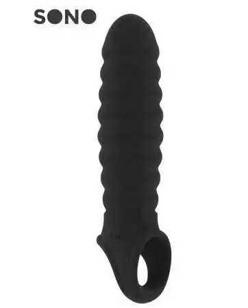 Ribbed penis extension sleeve SONO 32
