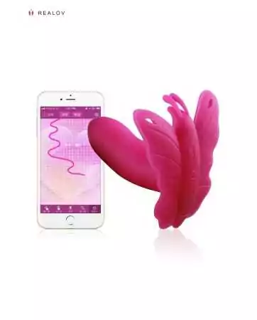 Connected Lydia Butterfly Stimulator - Pink