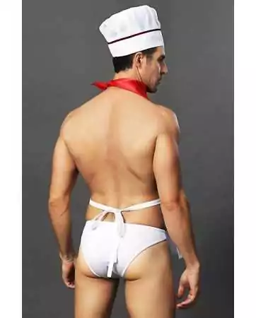 Sexy chef outfit - 4 pieces