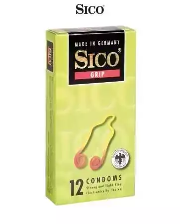 12 condoms Sico GRIP