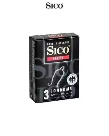 3 preservativi Sico SAFETY
