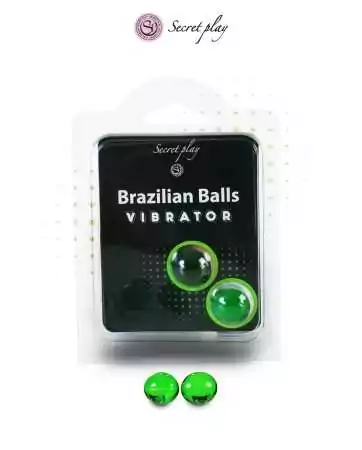 2 Brazilian balls vibrating effect