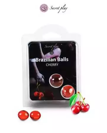 2 Brazilian Balls - cherry