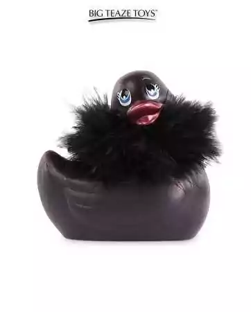 Pato vibrante mini Duckie Paris - preto