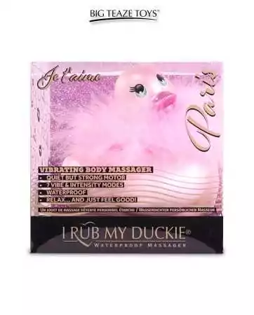 Pato vibrante mini Duckie Paris - rosa