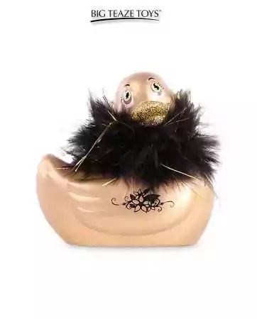 Mini vibrating duck Duckie Paris - golden
