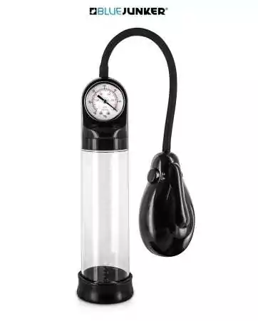 Automatic penis pump with pressure gauge