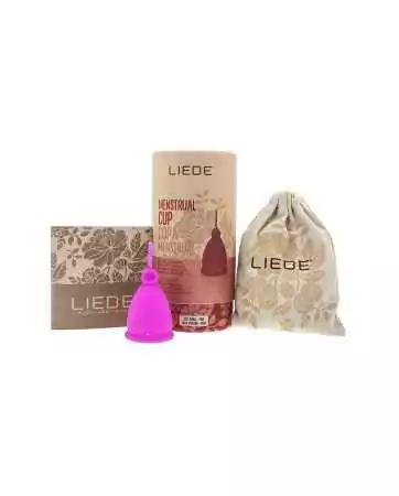 Copo menstrual tamanho pequeno rosa - Liebe