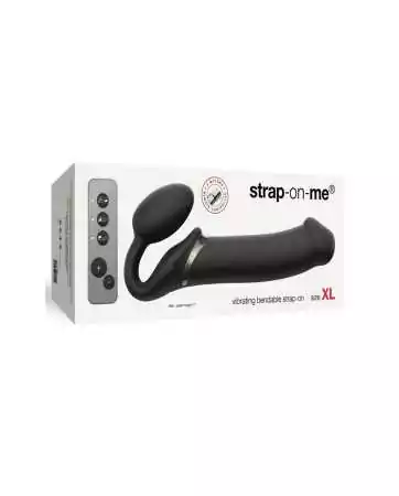 Strap-on-me vibrante preto XL