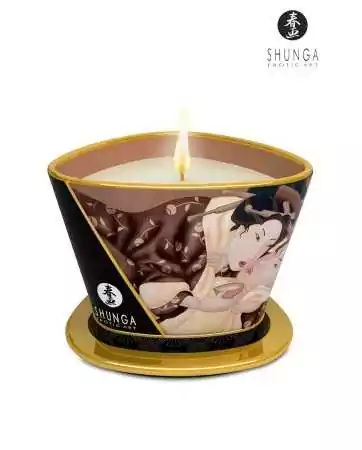 Bougie de massagem perfumada de Chocolate - Shunga