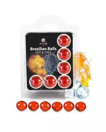 6 bolas brasileiras efeito quente e frio