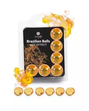 6 Brazilian Balls - heat effect