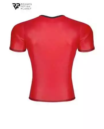 T-shirt wetlook rosso - Regnes