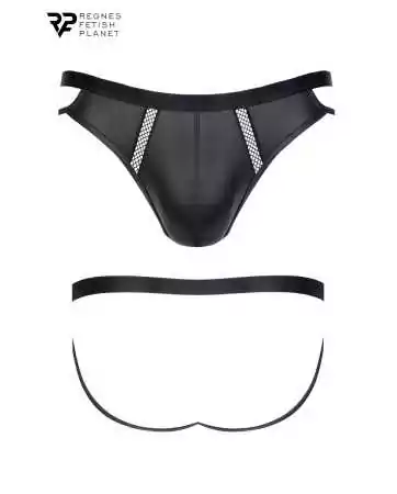 Jock strap black wetlook - Regnes