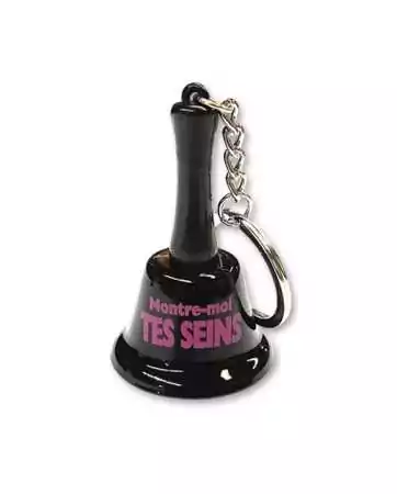Keychain with a bell - Show me your breasts