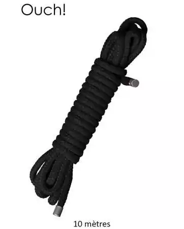 Japanese bondage rope 10m black - Ouch