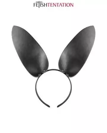 Rabbit ears in faux leather - Fetish Tentation